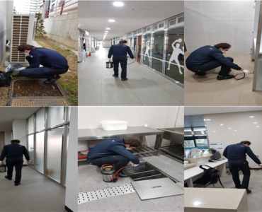 복지관 전체 방역소독 실시 이미지