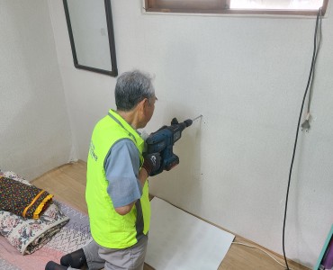 임실군노인종합복지관 뚝수리봉사단 활동 이미지