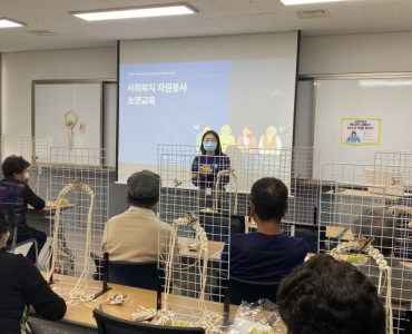 2022.09.22(목) 자원봉사자 지지 프로그램(마크라메 만들기) 이미지